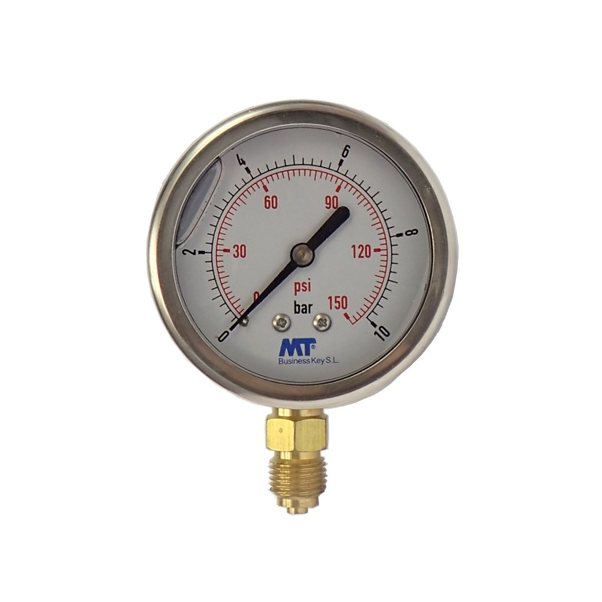 Manometer 63 mm Standard 0 - 10 bar