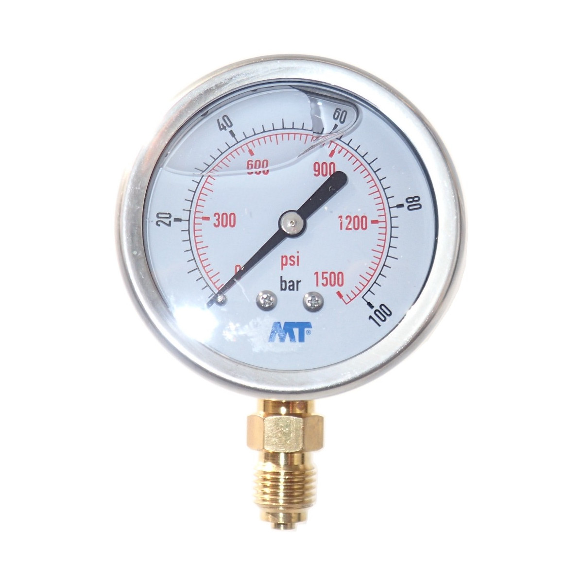 Manometer 63 mm Standard 0 - 100 bar