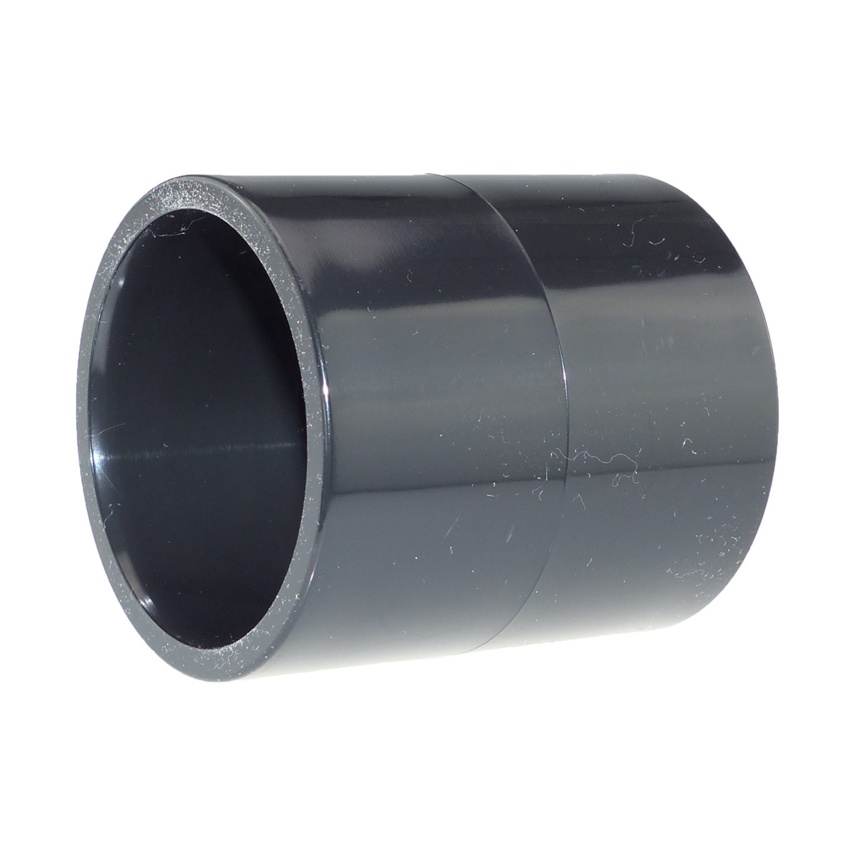 PVC Solar Muffe 50 mm schwarz (UV beständig)