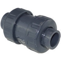 PVC Rückschlagventil Klebmuffe 32 mm